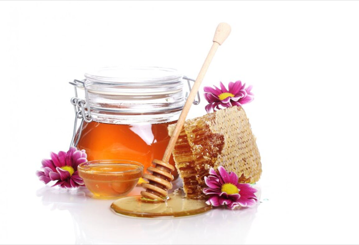 jar with fresh honey 144627 17150