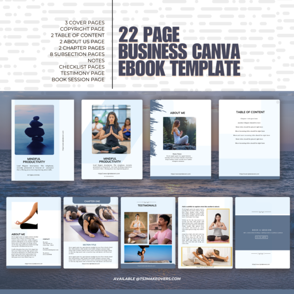 eBook Canva Template | Serenity