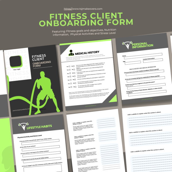 Fitness Client Onboarding Form