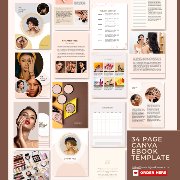 eBook-Workbook Canva Template | Glow